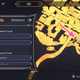 The map shows a player standing next to the fake door by Murder Church in Tangledrift in Tiny Tina's Wonderlands.